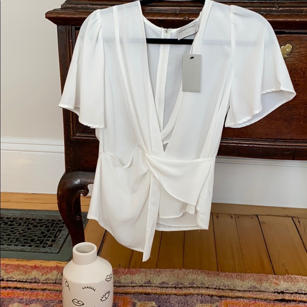 Modern citizen white blouse